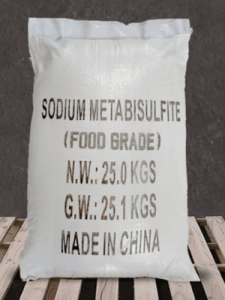 Sodium Metabisulfite 25kg bag